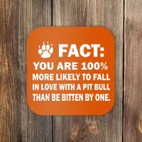 Pit Bull Funny Fact Coaster