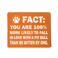 Pit Bull Funny Fact Mousepad