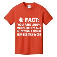 Pit Bull Funny Fact Kids T-Shirt