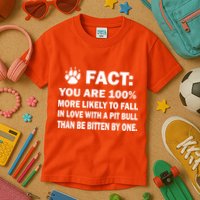 Pit Bull Funny Fact Kids T-Shirt