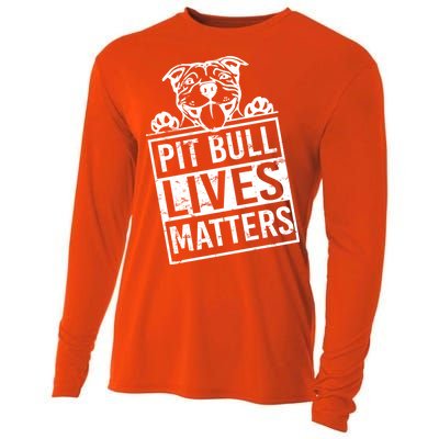 Pit Bull Lives Matters Cooling Performance Long Sleeve Crew