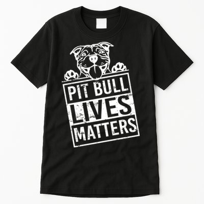Pit Bull Lives Matters Tall T-Shirt