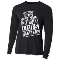 Pit Bull Lives Matters Cooling Performance Long Sleeve Crew