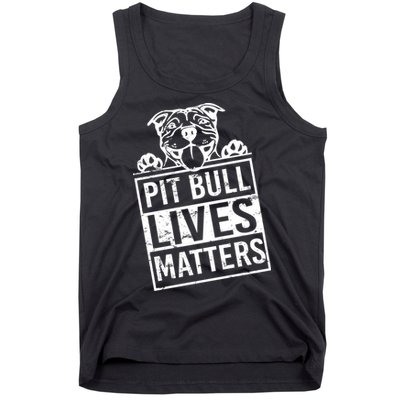 Pit Bull Lives Matters Tank Top