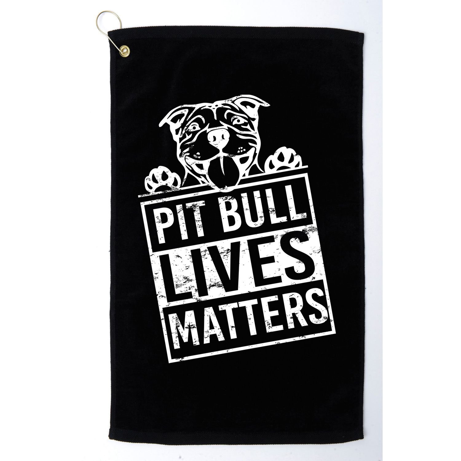 Pit Bull Lives Matters Golf Towel