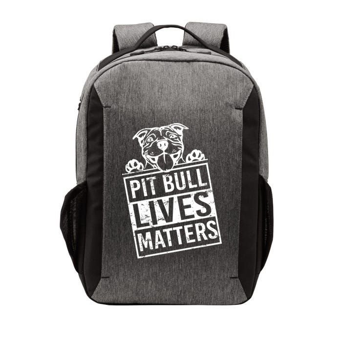 Pit Bull Lives Matters Vector Backpack