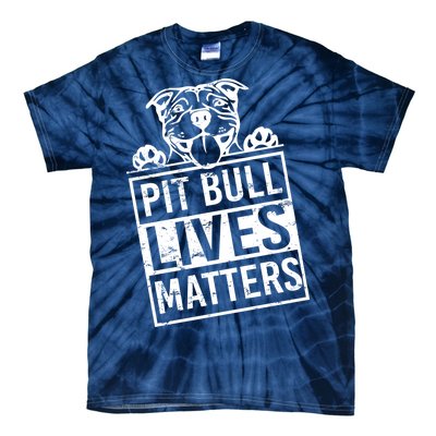 Pit Bull Lives Matters Tie-Dye T-Shirt