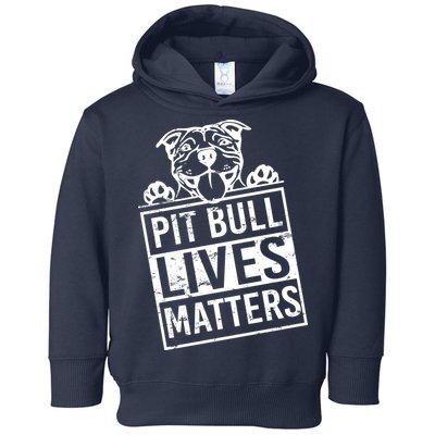 Pit Bull Lives Matters Toddler Hoodie