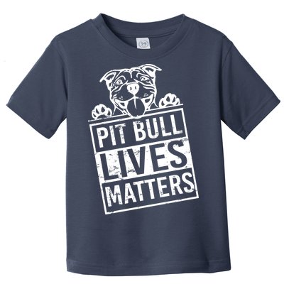 Pit Bull Lives Matters Toddler T-Shirt