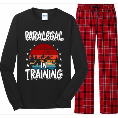 Paralegal In Training Future Paralegal Long Sleeve Pajama Set