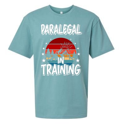 Paralegal In Training Future Paralegal Sueded Cloud Jersey T-Shirt