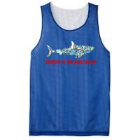 Plastic Is The Real Killer Costume Shark Save Ocean Cool Gift Mesh Reversible Basketball Jersey Tank