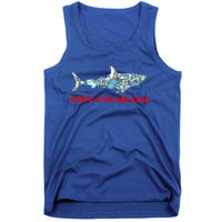 Plastic Is The Real Killer Costume Shark Save Ocean Cool Gift Tank Top