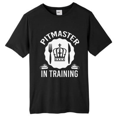 Pitmaster In Training Bbq Enthusiast Design Tall Fusion ChromaSoft Performance T-Shirt