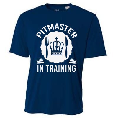 Pitmaster In Training Bbq Enthusiast Design Cooling Performance Crew T-Shirt