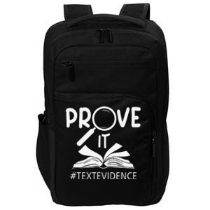 Prove It Text Evidences Reading Teacher First Day Of School Impact Tech Backpack