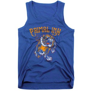 Primal Ink Tattoo Lovers Fierce Tiger Gift Tank Top