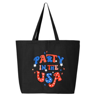 Party In The USA 4th Of July Independence Day USA Vintage 25L Jumbo Tote