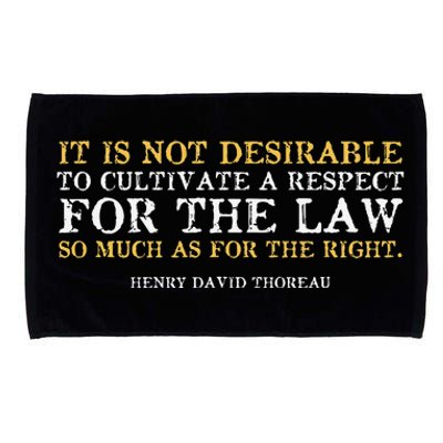 Philosophical Inquiry Truth Over Law Microfiber Hand Towel