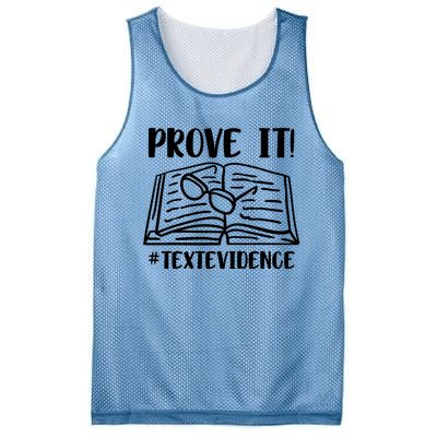 Prove It Text Evidence Mesh Reversible Basketball Jersey Tank