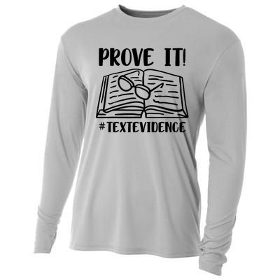 Prove It Text Evidence Cooling Performance Long Sleeve Crew