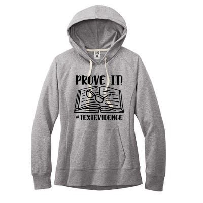 Prove It Text Evidence Women's Fleece Hoodie