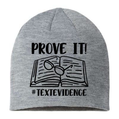 Prove It Text Evidence Sustainable Beanie