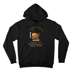 Paradise In The Sky Montana Glacier National Park Adventure Hoodie