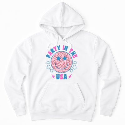 Party In The Usa Retro Star Smile Hoodie