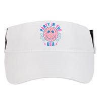 Party In The Usa Retro Star Smile Adult Drive Performance Visor