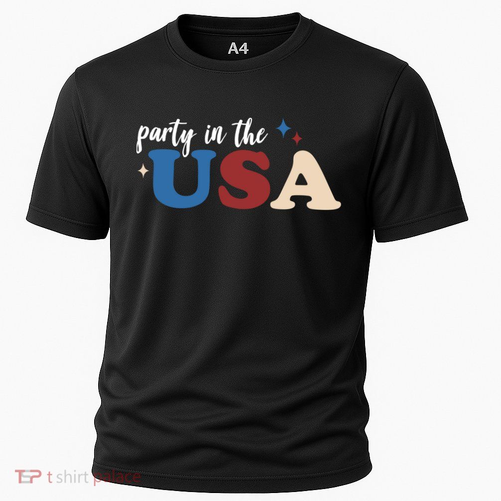 Party In The USA Holiday Festive Performance Shirt
