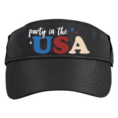 Party In The USA Holiday Festive Adult Drive Performance Visor
