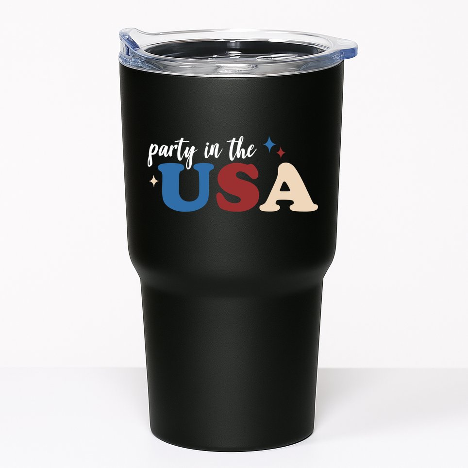 Party In The USA Holiday Festive Tumbler