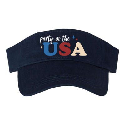 Party In The USA Holiday Festive Valucap Bio-Washed Visor