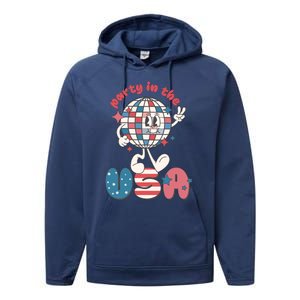 Party In The USA Performance Fleece Hoodie