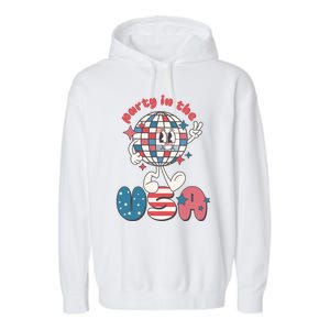 Party In The USA Garment-Dyed Fleece Hoodie