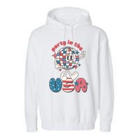 Party In The USA Garment-Dyed Fleece Hoodie