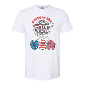 Party In The USA Softstyle CVC T-Shirt