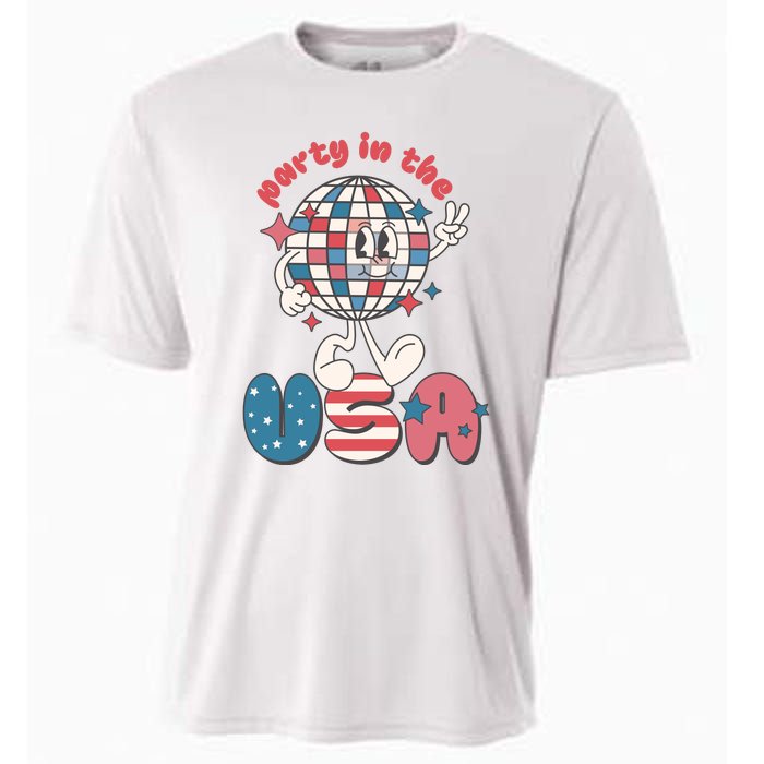 Party In The USA Cooling Performance Crew T-Shirt