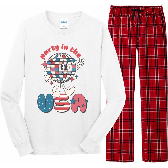 Party In The USA Long Sleeve Pajama Set