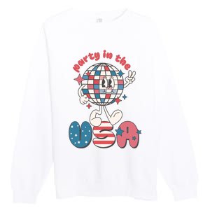 Party In The USA Premium Crewneck Sweatshirt