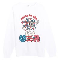 Party In The USA Premium Crewneck Sweatshirt