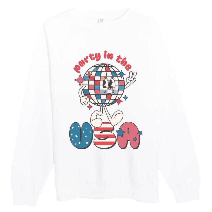 Party In The USA Premium Crewneck Sweatshirt