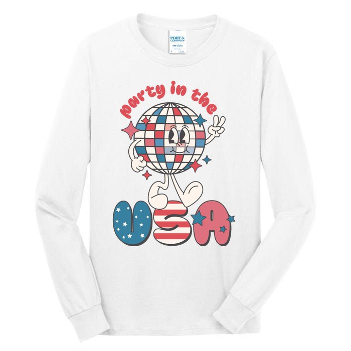 Party In The USA Tall Long Sleeve T-Shirt