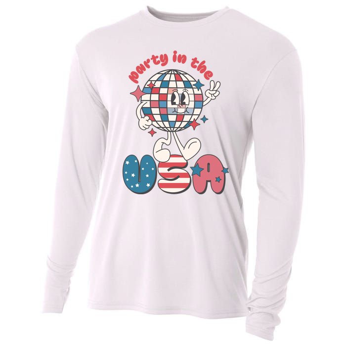 Party In The USA Cooling Performance Long Sleeve Crew