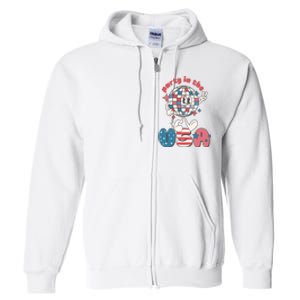 Party In The USA Full Zip Hoodie