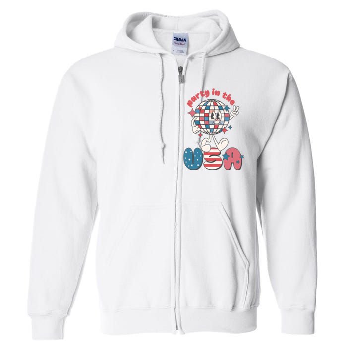 Party In The USA Full Zip Hoodie