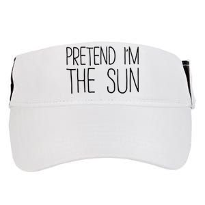 Pretend IM The Sun Adult Women Costume Adult Drive Performance Visor