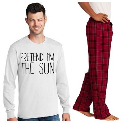 Pretend IM The Sun Adult Women Costume Long Sleeve Pajama Set