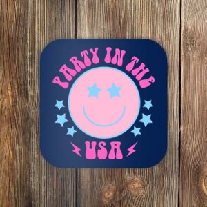 Party In The USA Retro Star Smile Coaster